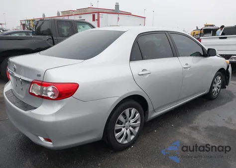 2013 Toyota Corolla Le из США, поврежденный, VIN 5YFBU4EE2DP221670